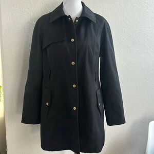 Marc New York Andrew Marc Black Trench Coat